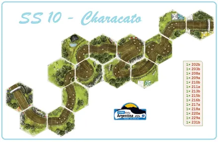 Layout of SS10 - Characato