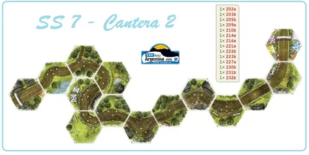 Layout of SS7 - Cantera 2
