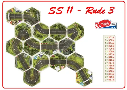 Layout of SS11 - Rude 3