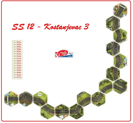 Layout of SS12 - Kostanjevac 3