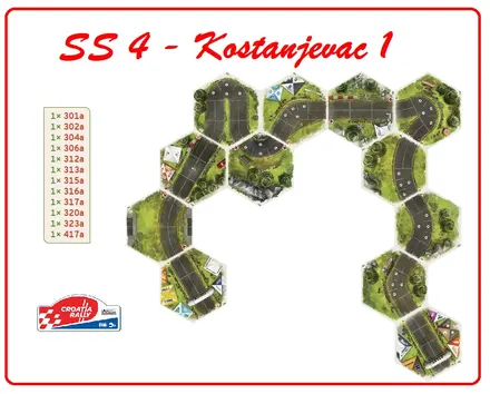 Layout of SS4 - Kostanjevac 1