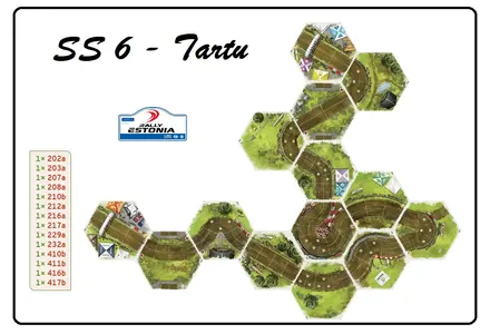 Layout of SS6 - Tartu