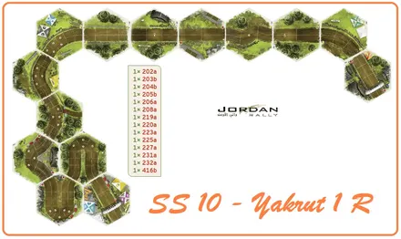 Layout of SS10 - Yakrut 1 R