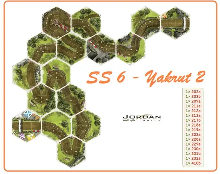 Layout of SS6 - Yakrut 2