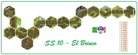 Layout of SS10 - El Brinco