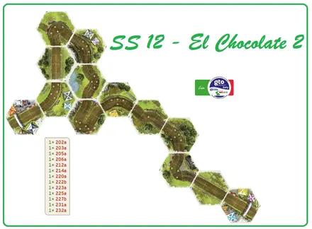 Layout of SS12 - El Chocolate 2