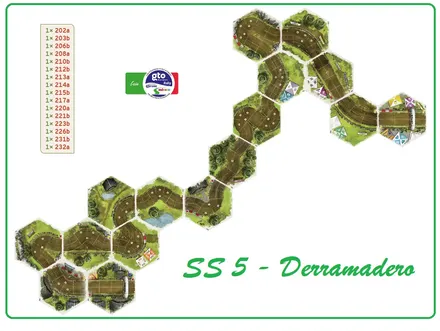 Layout of SS5 - Derramadero