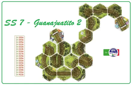 Layout of SS7 - Guanajuatito 2