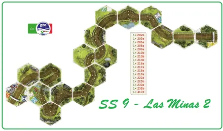 Layout of SS9 - Las Minas 2