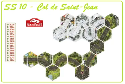 Layout of SS10 - Col de Saint-Jean