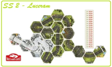 Layout of SS2 - Luceram