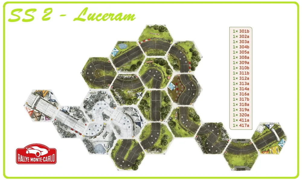 Layout of SS2 - Luceram