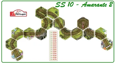 Layout of SS10 - Amarante 2