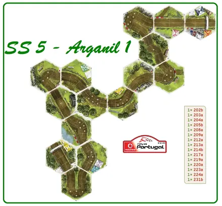 Layout of SS5 - Arganil 1