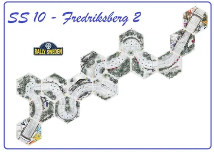 Layout of SS10 - Fredriksberg 2
