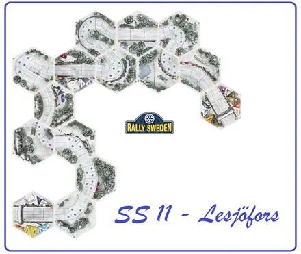 Layout of SS11 - Lesjöfors